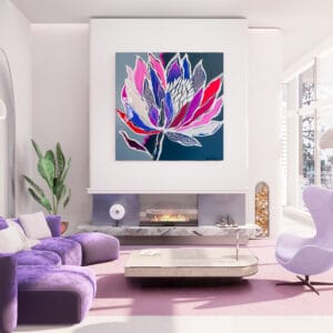 Look me up in Zurich. Textured Interior Painting