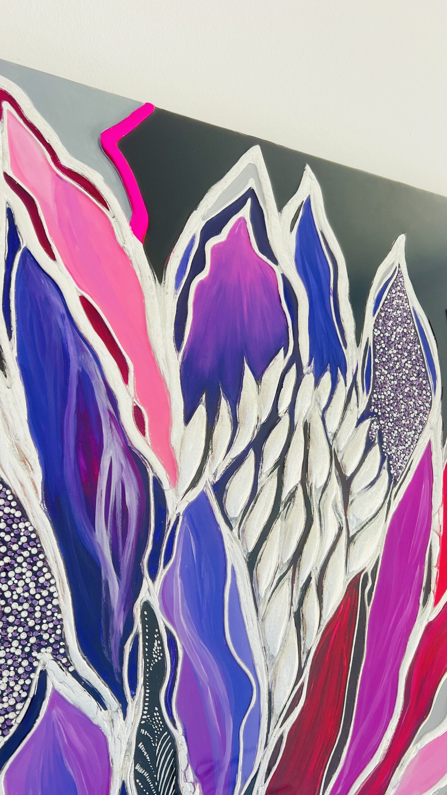 Look me up in Zurich. Textured Interior Painting – Bild 3