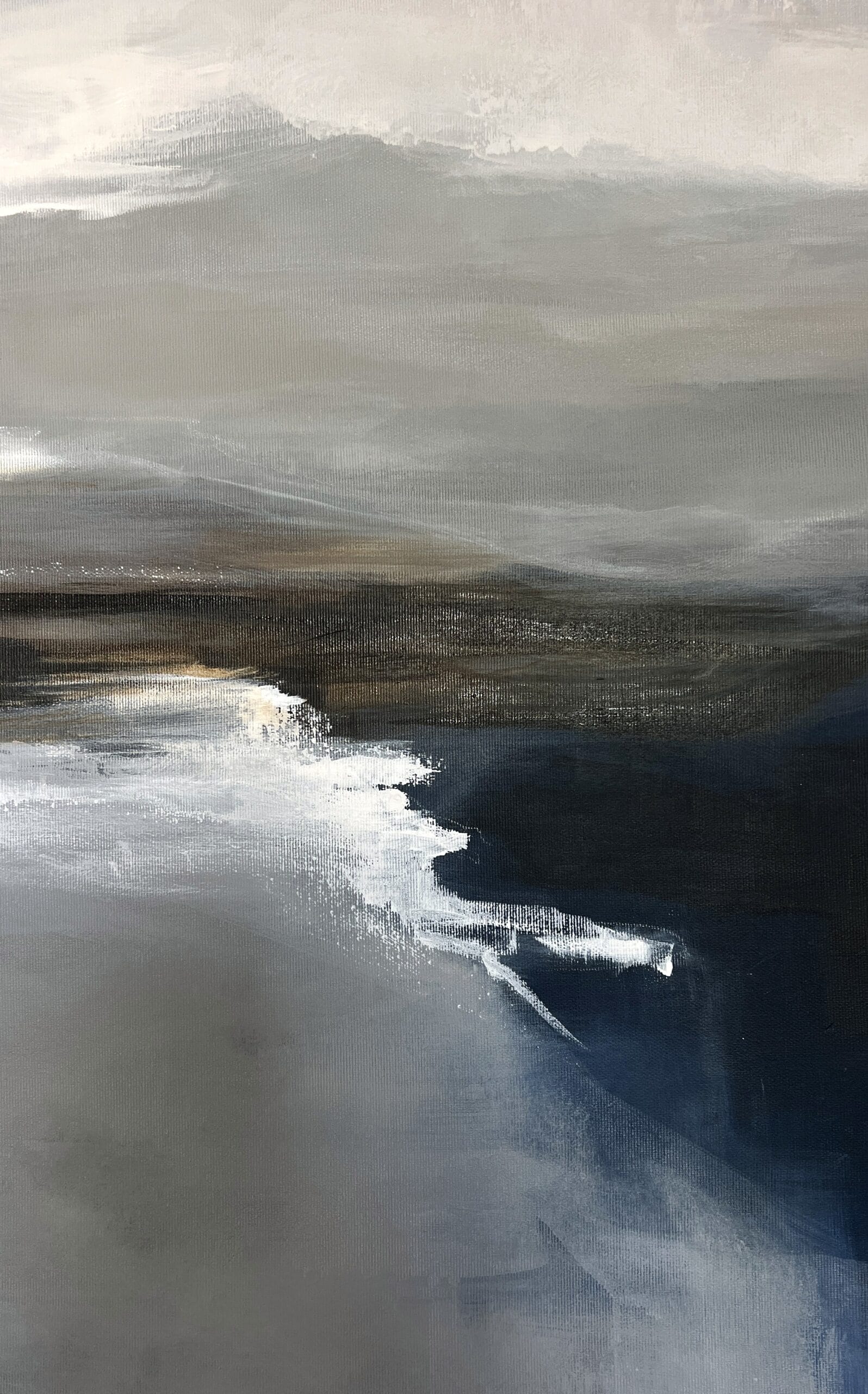 Silent Horizon I Lana Ritter Art. Abstract Art – Bild 2