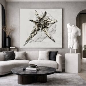 Silent Impact. Interior artwork | Mixed Media