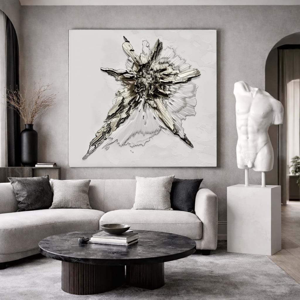 Silent Impact. Interior artwork | Mixed Media